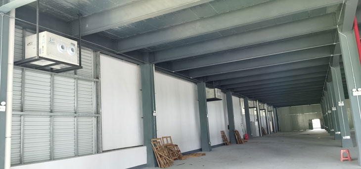 常州車間降溫，選用蒸發(fā)冷省電空調-臥式射流空調